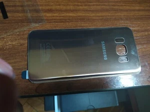 Tapa Trasera Samsung Galaxy S7 Edge G930/G935 Adhesivo Oro - Imagen 1 de 3