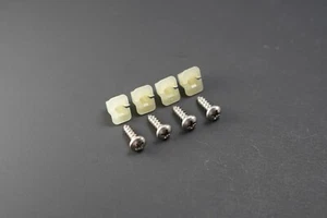 BMW E30 License Plate Lights Stainless Steel Hardware Screws & Expanding Nuts x8 - Picture 1 of 4
