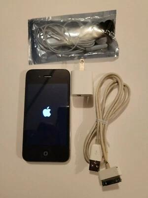 Apple A1332 (GSM) iPhone 4 16GB Black (AT&T) - Image 1 of 4