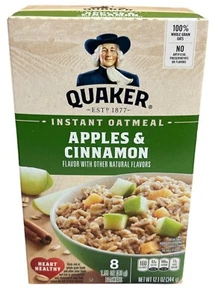 Avena instantánea Quaker manzanas y canela 12,1 oz cereal caliente - Imagen 1 de 1