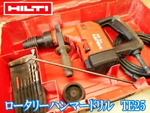 Hilti Martello Trapano Rotativo TE25 Elettrico 100V Foratura Scalpello Fresa Testato F/S - Foto 1 di 10