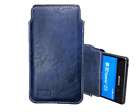 Caseroxx Business-Line Case For Sony Xperia Z3 Compact In Blue Made Of Faux Leat