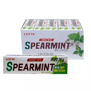 Snack da masticare in gomma da masticare menta piperita rinfrescante cibo coreano 26 g 0,9 once × 15 ea - Foto 1 di 9