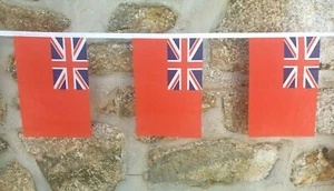 Handelsmarine rote Fähnrich Flagge Wimpelkette - 6 Meter Länge - Bild 1 von 4