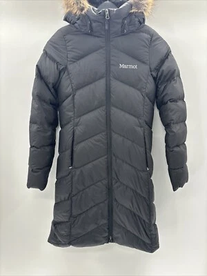 NWD MARMOT Women's Montreaux Coat Parka Black Size XS - Image 1 of 4
