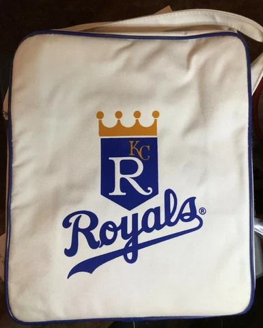 1970's KC Royals Baseball Yago Matador Canvas Zipper Bag - Looks Brand New Cover