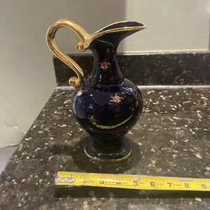 limoges Costel Cobalt pitcher - Picture 1 of 6