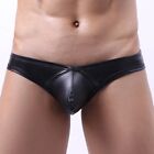 Tops Panty Pantys Underpants Underwear Bra Faux Leather Pouch ?Mens Brief