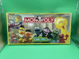 Sesame Street 35th Anniversary Collector's Edition Monopoly 2004 Brand New - Picture 1 of 2