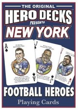 New York Giants Football Heroes Original Hero Deck Playing Cards Fan Gift NFL