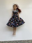 TONNER Tiny Kitty Collier 10" DOLL Basic Redhead In Pretty As A Picture Dress A1