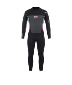Osprey Origin Mens Long 5mm Wetsuit Black Red Size MT 36 Inch - Picture 1 of 1