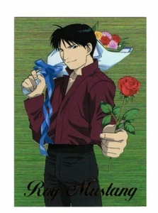 AR3 Raro Especial Tarjeta Coleccionable Parte 3 Fullmetal Alchemist Anime Roy Mustang - Imagen 1 de 3