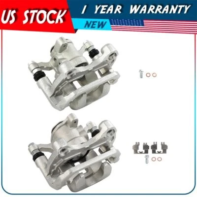 Par de pinzas de freno traseras con soporte para 2016 2017 18 19 20 21 22 2023 Mazda CX-5 Foto 1 de 4