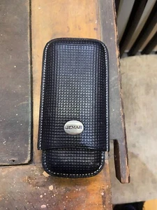 Estuche deslizante para cigarros Jemar plateado 2er / cuero de becerro / - Imagen 1 de 5