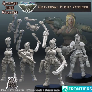 Universal Pinup Officer kit NSFW  (32mm) - Picture 1 of 1