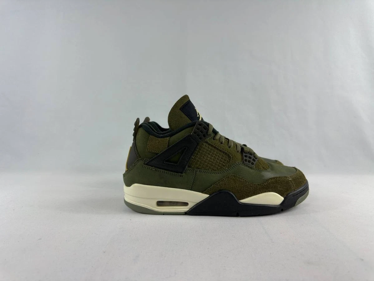 Preços baixos em Jordan 4 SE Retro Low Craft - Olive | eBay