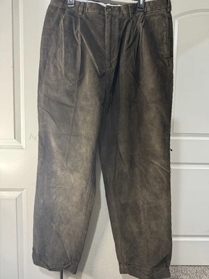 Daniel Cremieux Classics Corduroy 38 X 32 Green Adult Pants - Image 1 of 4