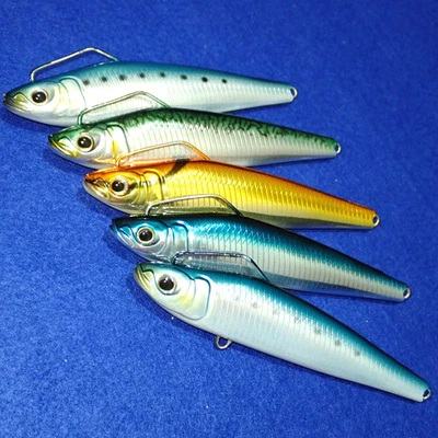 JDM Shimano Ocea Casting Vibración TRICK BAIT 11 cm X 5 De colección Descontinuado #1 Foto 1 de 4