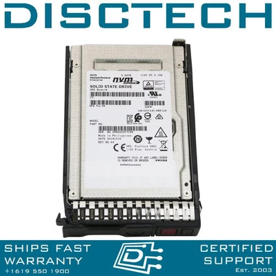 HPE P10212-B21 3.84TB SSD SCN RI DS U.2 NVMe PCIe Solid State Drive P10212-B21 - Image 1 of 4