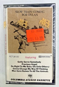 Bob Dylan SLOW TRAIN COMING Cassette 1979 CBS Columbia IGS NIB NEW SEALED - Picture 1 of 2