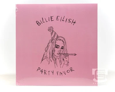 7": Billie Eilish - Party Favor, Limited Pink Vinyl Edition, NEU & OVP - Bild 1 von 2