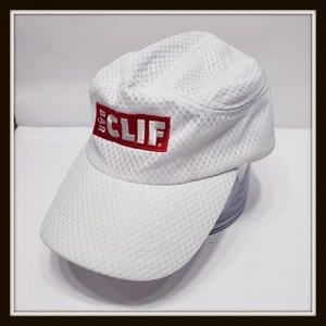 Gorra Headmost Blanca para Correr Gorra Ajustable Clif Bar Logo Informal Atlética - Imagen 1 de 7