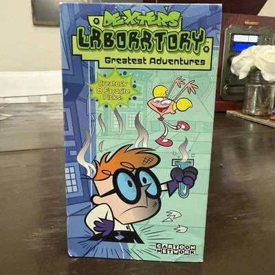 Dexter's Laboratory - Greatest Adventures (VHS, 2001, Slipsleeve) RARE Cartoon - Image 1 of 4