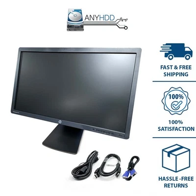 HP EliteDisplay E231 23” LED Monitor 1920x1080 VGA DVI DisplayPort – Open Box - Image 1 of 3