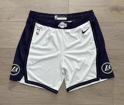 Pantalones Cortos Jersey Corte Pro LeBron Emitidos por el Equipo Lakers Talla 46+1 Edición City 2022-23 Foto 1 de 4