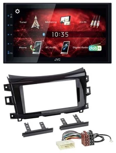 JVC DAB USB Bluetooth 2DIN MP3 Autoradio für Nissan Navara (ab 16) - Bild 1 von 5