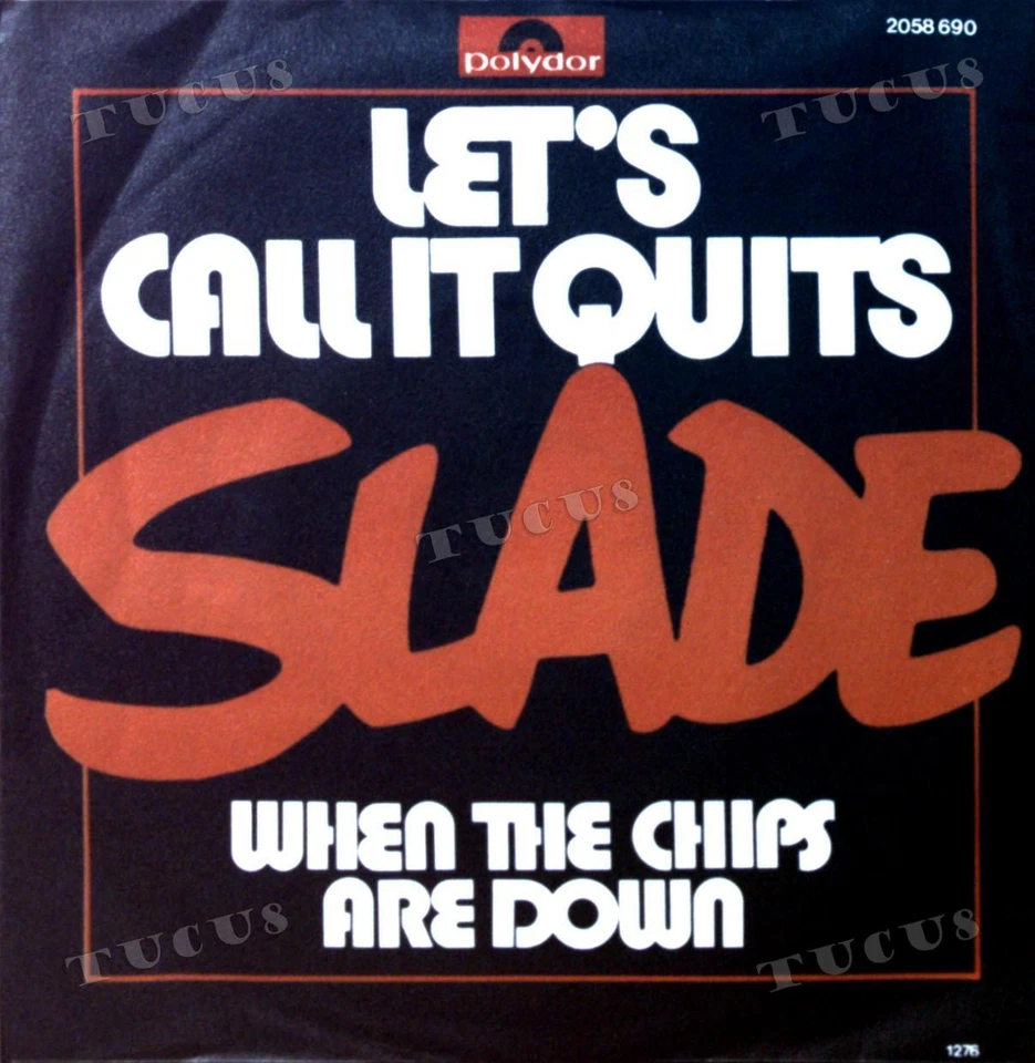 Slade - Let's Call It Quits GER 7in 1976 (VG+/VG+) '* - Image 1 of 1