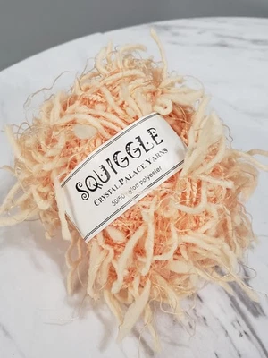 Crystal Palace Yarns Squiggle #5183 Peach Fuzz - Pastel Orange Great CarryAlong! - Image 1 of 4