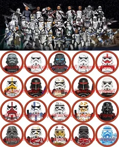 20PCS Different Imperial Stormtrooper Collection 4cm Plastic Figure Toy - Picture 1 of 2