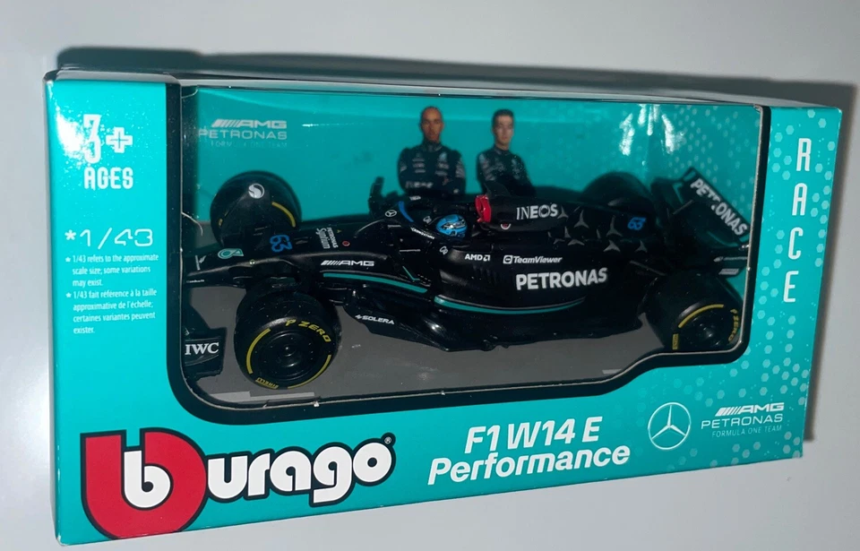 Bburago F1 Racing MCL60 Team McLaren #4 Lando Norris 1 43