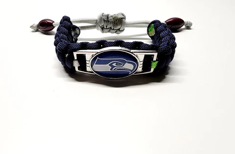 Seattle Seahawks Adjustable Charm Bracelet Fan Apparel & Souvenir Football NFL Cover