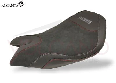Cubierta de asiento antideslizante Ducati 1199 Panigale 2012-2015 Volcano Italia nueva Alcantara Foto 1 de 3