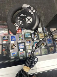Radica Gamester PS2 Handheld Steering Wheel Controller Black - Picture 1 of 1