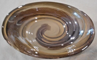 Seashell Swirl Shades of Brown Bowl Foto 1 de 2