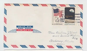TurtlesTradingPost- New York- East Jewett, NY 1969 DPO Hand cancel to Alaska - Picture 1 of 1