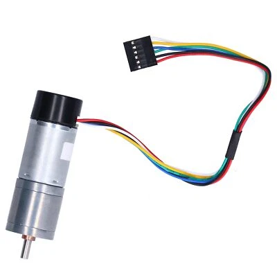 DC Getriebemotor mit Encoder Drehzahlmesssignal Rückmeldung DC12V 620RPM Neu - Bild 1 von 4