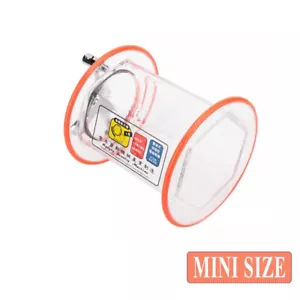 Mini Polisher Barrel Jewelry Polisher Glass Rotary Tumbler Barrel - Picture 1 of 12