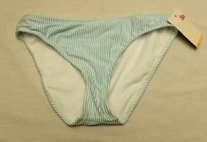 SO Women's Juniors' Classic Hipster Bikini Bottom LV5 Aqua Sea Small (3-5) NWT - Picture 1 of 3