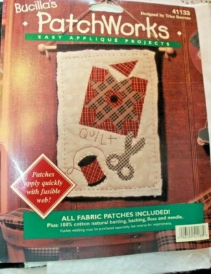 Bucilla's Patchworks Easy Applique Projects by Trice Boerens 41133 - Image 1 of 2