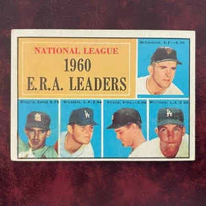 1961 Topps Set Don Drysdale LL #45 Los Angeles Dodgers - Sehr guter Zustand - Bild 1 von 2