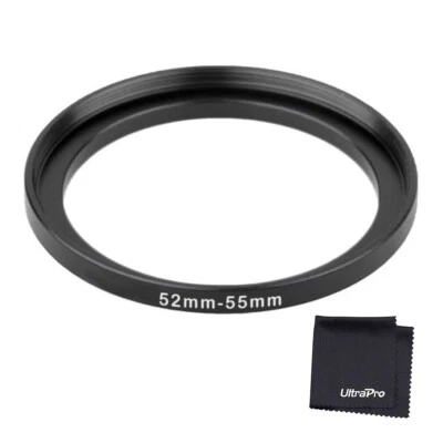 52-55mm Step-Up SLR Lens Metal Adapter Ring - Image 1 of 4