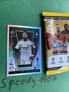 Topps Match Attax Champions League 24/25 Platinum Pull Madrid Rodrygo #LEPL4 - Bild 1 von 1