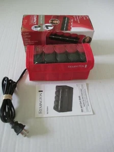 REMINGTON H-1015 CERÁMICA COMPACTA 10 RODILLOS DE PELO CALIENTE RIZADORES DE DOBLE VOLTAJE EN CAJA  - Imagen 1 de 7