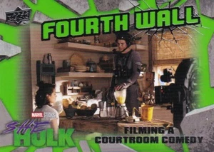 Abogado She-Hulk de cubierta superior 2024 verde neón - cuarta pared #FW-1 - Imagen 1 de 1