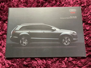 Audi Q7 SUV Brochure 2006, UK issue, dated March 2006 - Picture 1 of 1